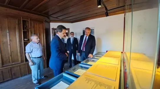 Vali Toraman'dan Atatürk Evi Ziyareti