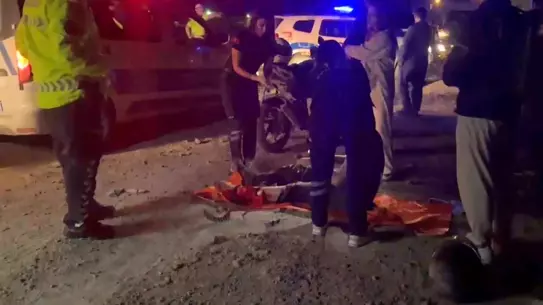 Bartın'da Motosiklet Kazası