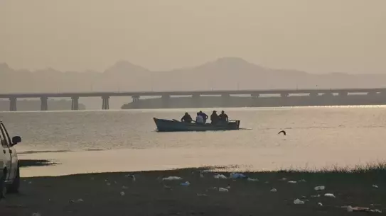Seyhan Barajı'nda kaybolan genç için arama çalışmaları sürüyor