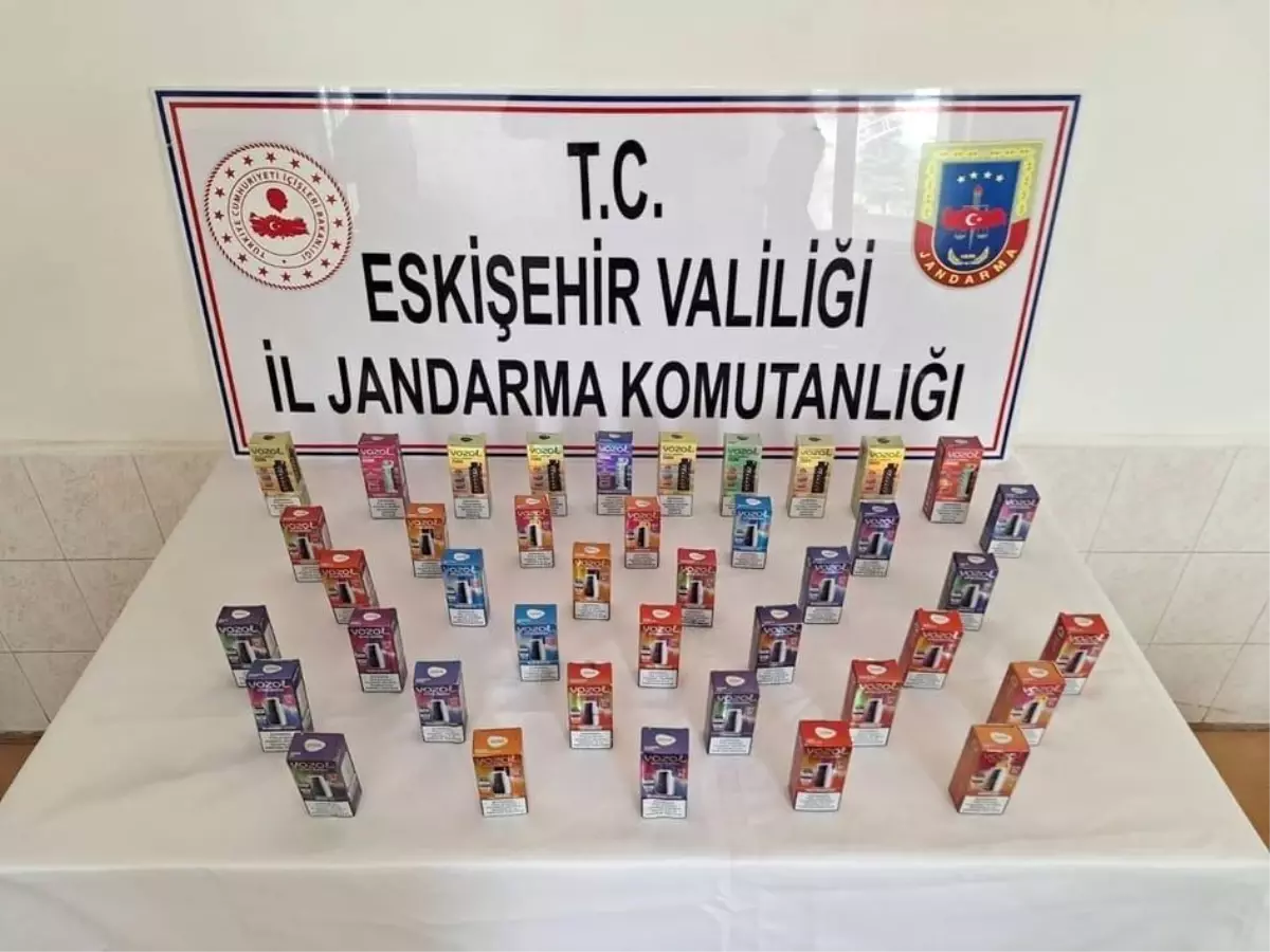 Eskişehir'de 41 Kaçak Elektronik Sigara Ele Ge geçti