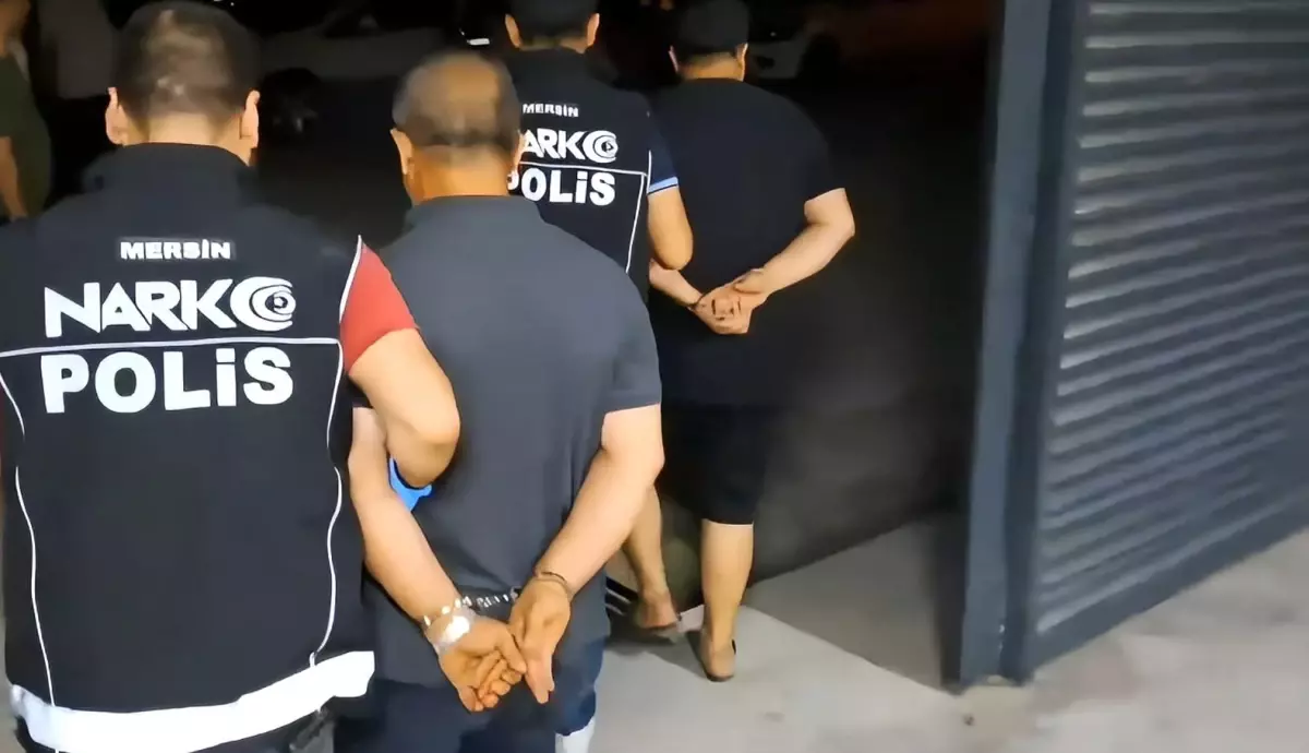 Mersin'de Uyuşturucu Operasyonu: 812kg Ele Geçirildi