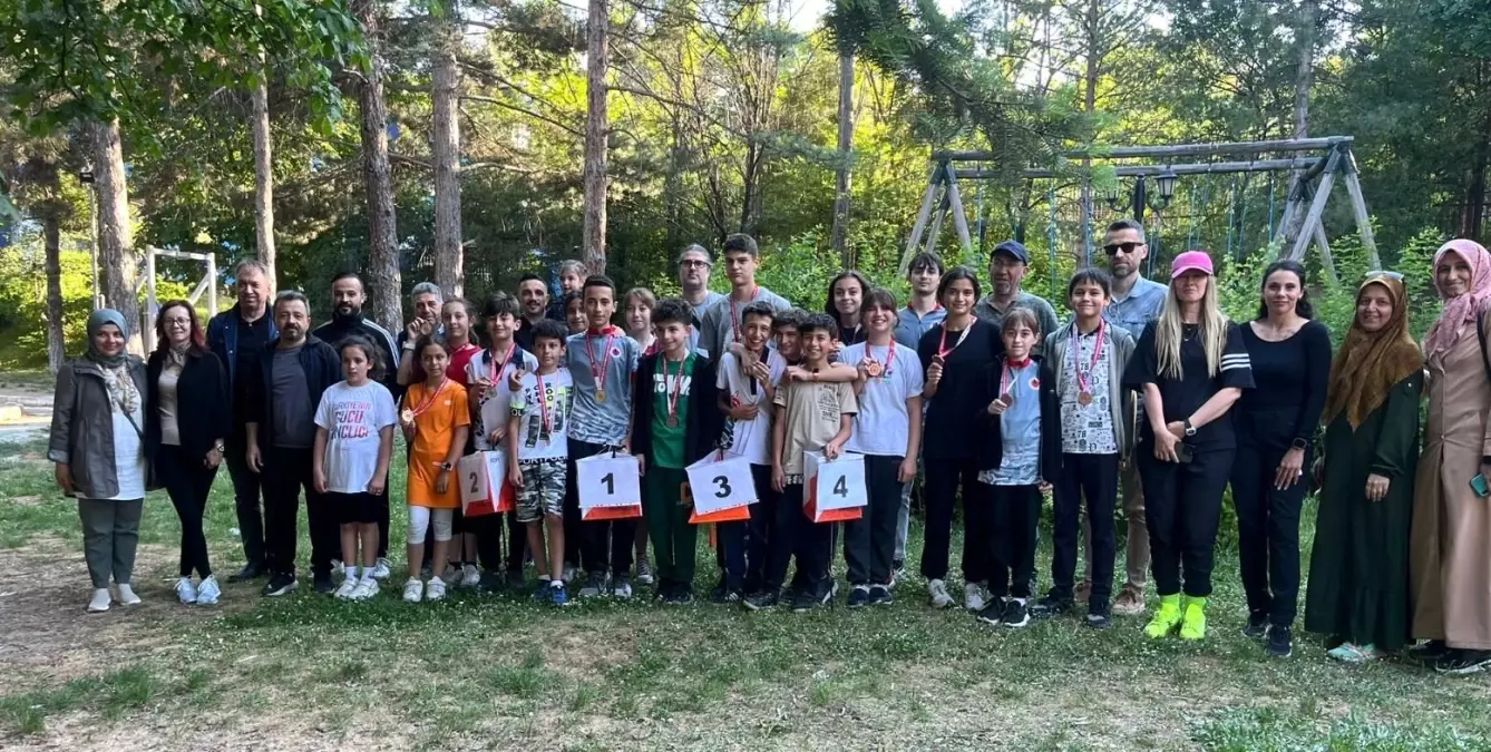 Kütahya'da Oryantiring İl Seçmeleri Heyecanla Gerçekleşti