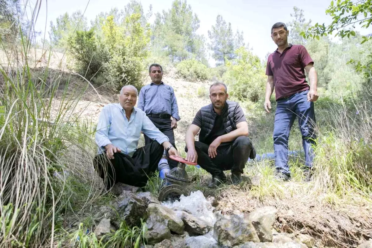 Mersin Erdemli'de Çiftçilerin Sulama Sorunu Sulama Boruları ile Çözüldü