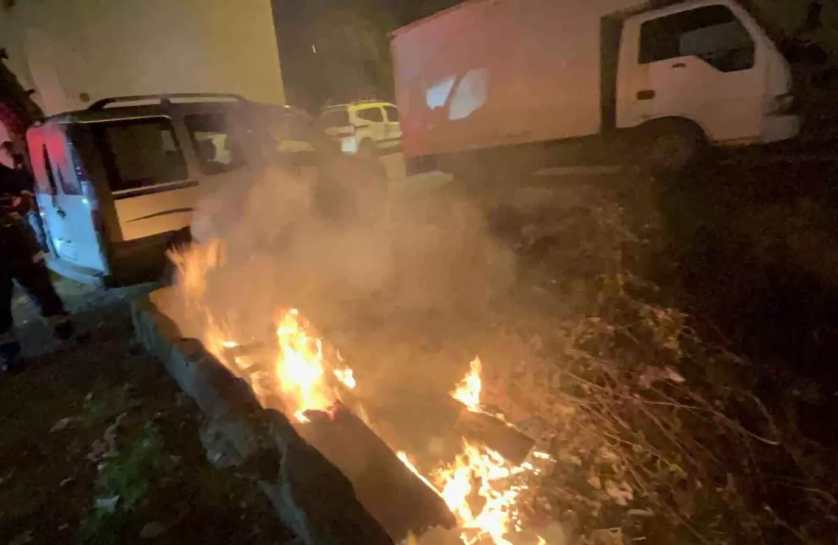 Çorlu'da Çalılık Yangını Kontrol Altına Alındı