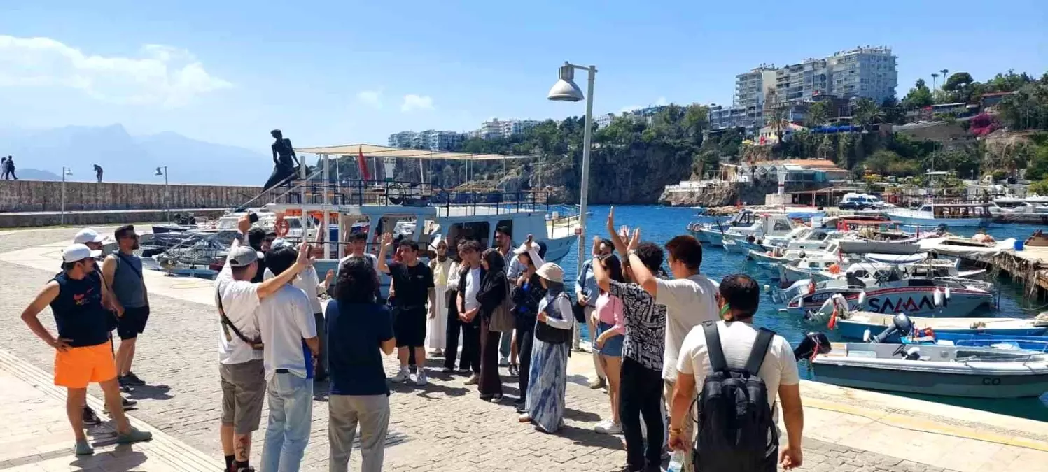 Antalya'da Gençlik Değişimi Programı: Ankara'dan Gelen Gençler Misafir Edildi