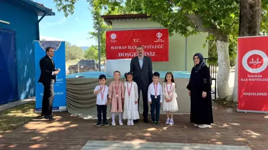 Havran'da 4-6 Yaş Kur'an Kursları Yıl Sonu Etkinliği Düzenlendi