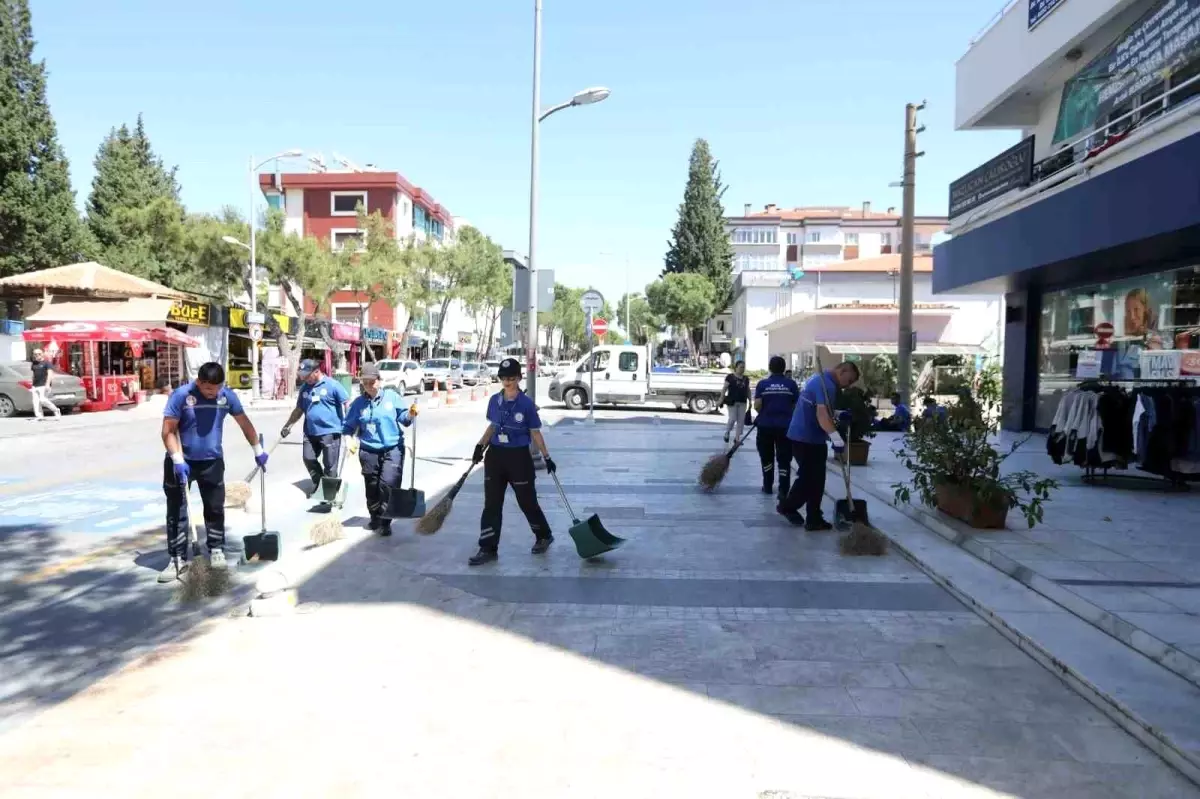 Muğla'da Temizlik Çalışmaları Aralıksız Sürüyor