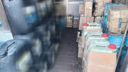 Kocaeli'de 21 Bin Litre Sahte Yağ Ele Geçirildi