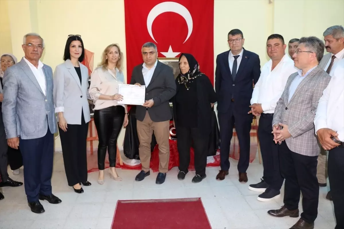 Merzifon'da kursiyerlerin yaptığı ürünler beğeniye sunuldu