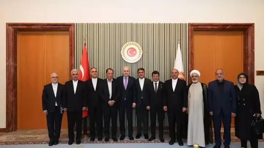 Kurtulmuş İran Parlamenter Heyetini Ağırladı