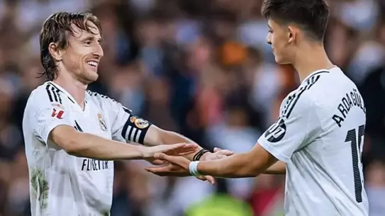 Luka Modric'in Arda Güler için söylediği sözler İspanya'ya damga vurdu