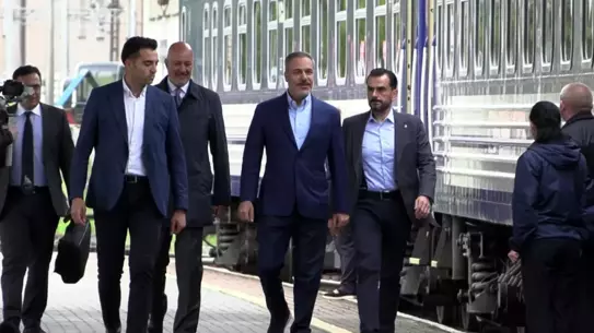 Hakan Fidan Ukrayna'ya Gitti