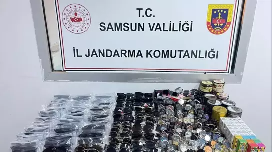 Samsun'da Gümrük Kaçağı Ürün Operasyonu