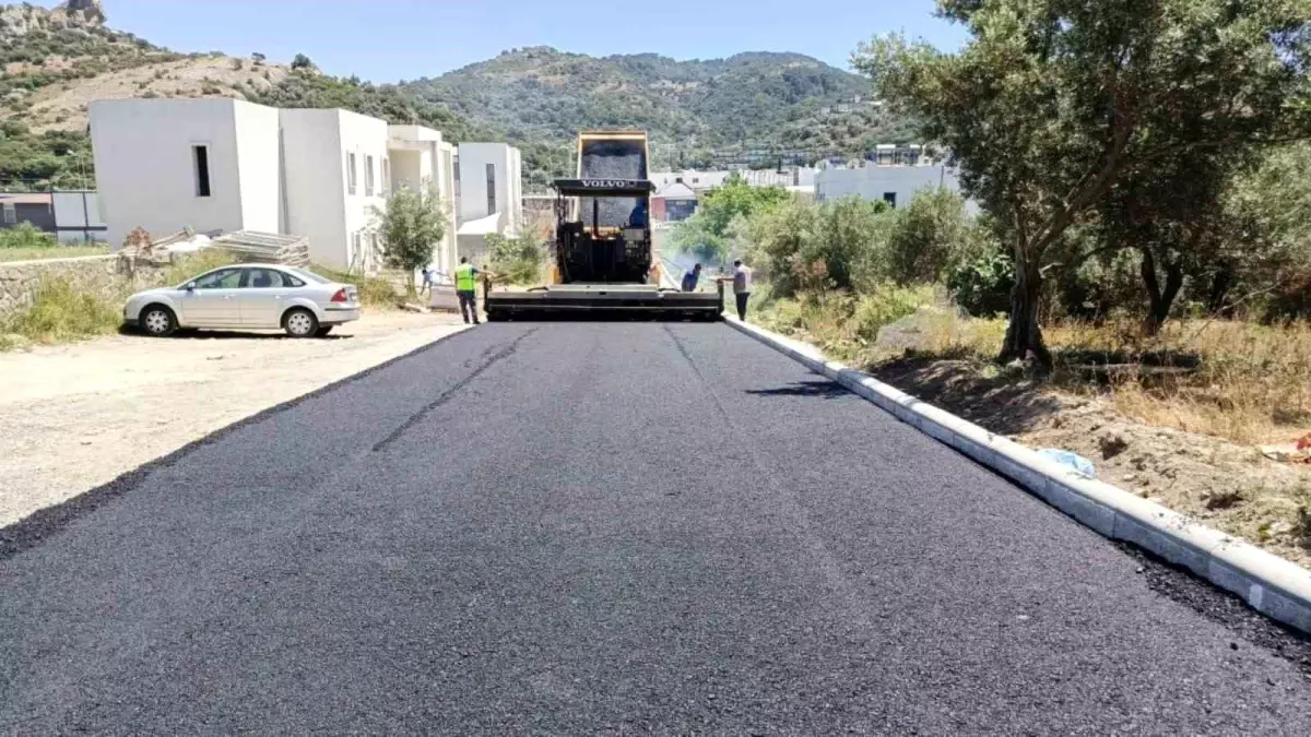Bodrum'da Altyapı Yenileme Çalışmaları Hız Kazandı