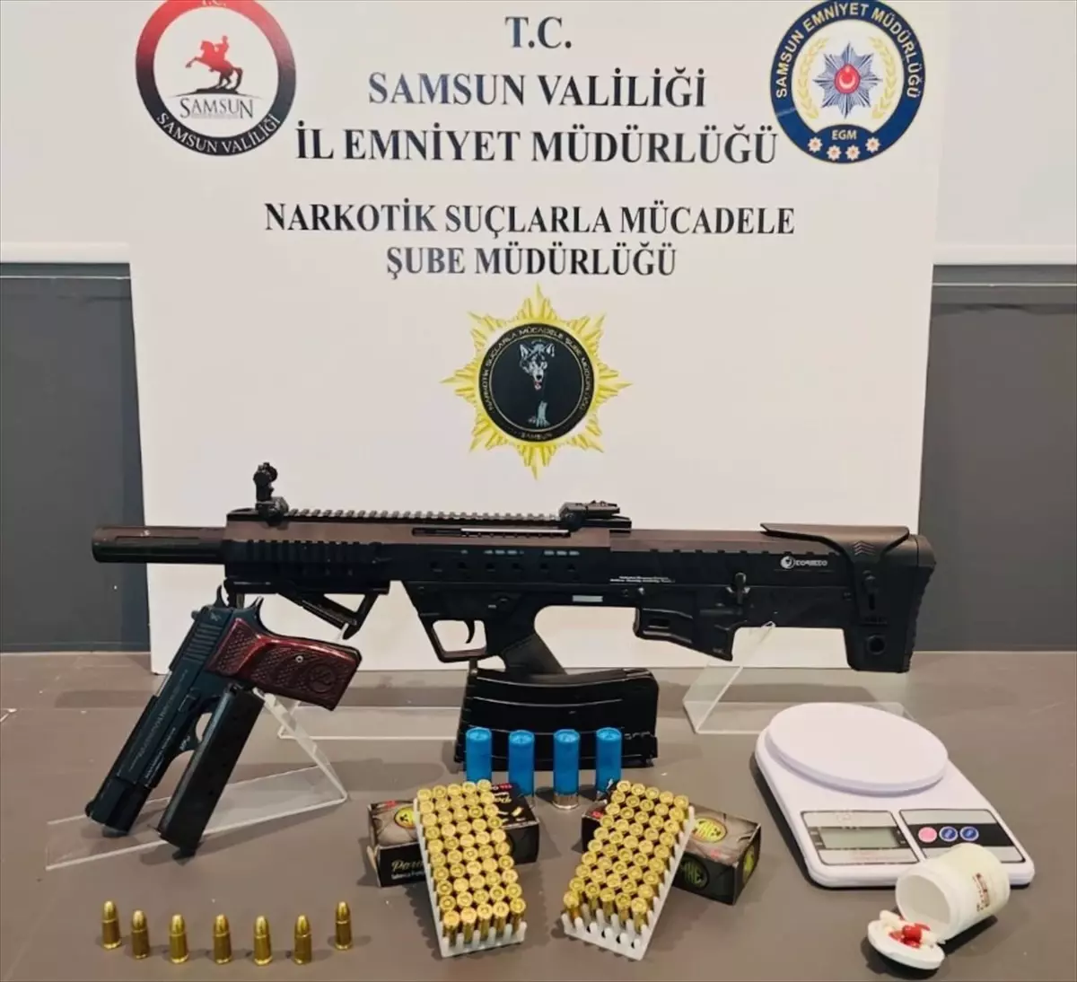 Samsun'da Narkotik Operasyonu: 4 Gözaltı