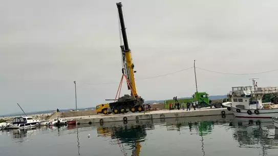 Saros Körfezi'nde Tank Batırma Projesi