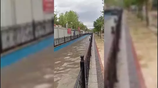 Malatya'da Sağanak Hayatı Olumsuz Etkiledi