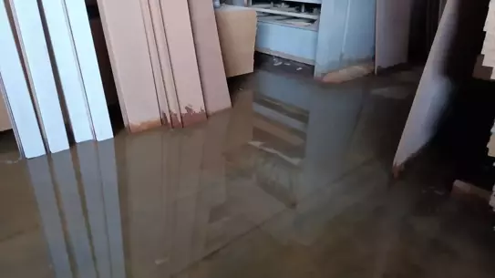 Tosya'da Fabrikalarda Su Baskını