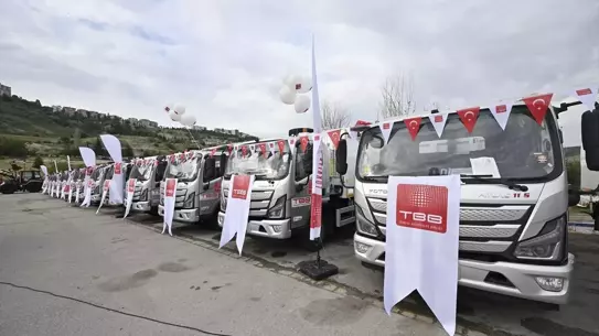 Belediyelere Yeni Araç Desteği