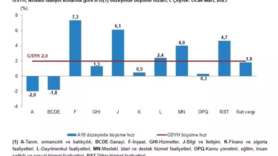 Türkiye Ekonomisi 2025'te Yüzde 2 Büyüdü