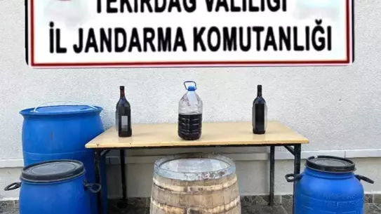 Tekirdağ'da Kaçak İçki ve Tütün Operasyonu