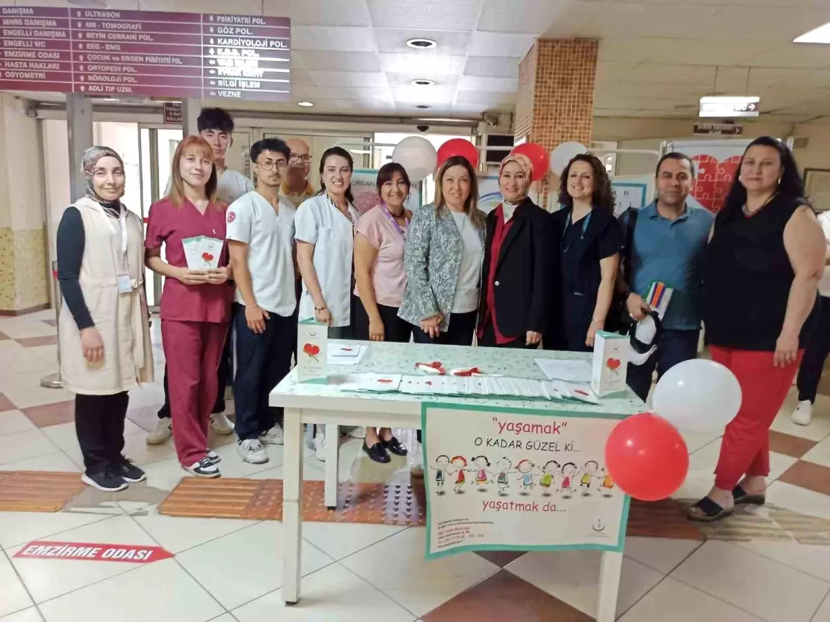 Aydın'da Organ Bağışı Standına Yoğun İlgi
