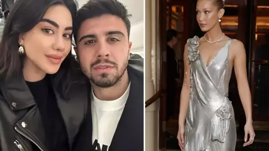 Bella Hadid'i gören Ozan Tufan karısını bırakıp gitmiş