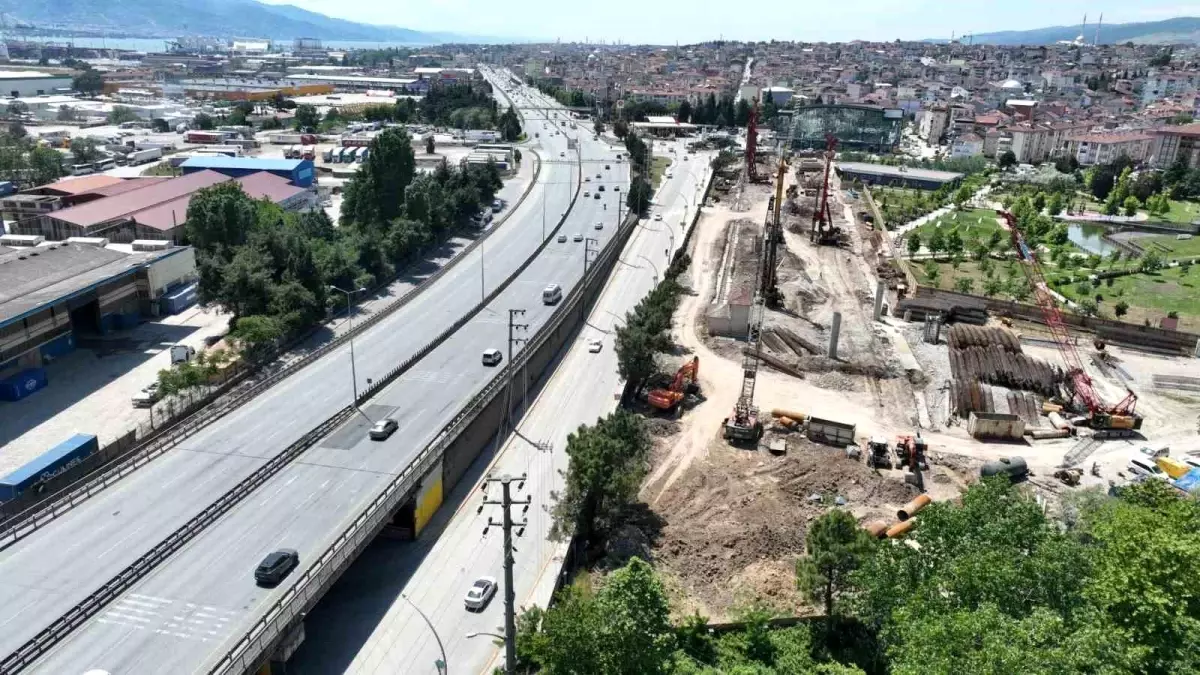 Körfezray Metro Projesi'nde Çalışmalar Hızla Devam Ediyor
