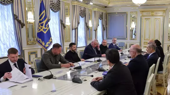 Hakan Fidan, Zelenskiy ile Görüştü