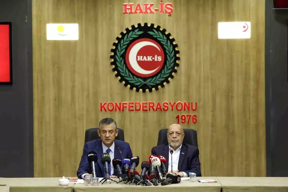Özgür Özel'in Asgari Ücret Ziyareti