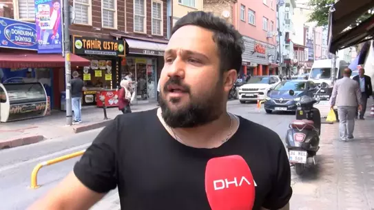 Beyoğlu'nda Minibüs Kadına Çarptı