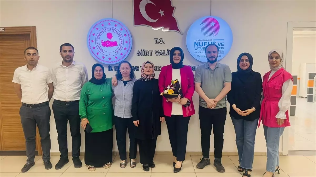 Siirt'te Çipli Kimlik Dönüşümü Tamamlandı