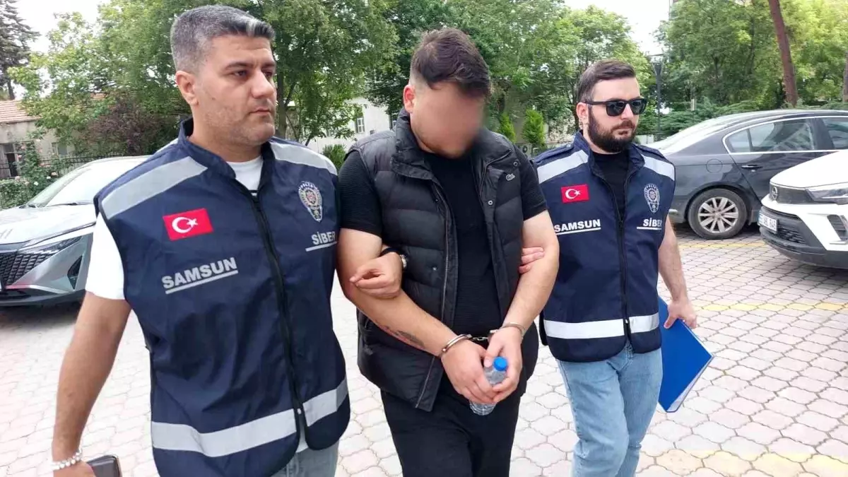 Samsun'da Yasa Dışı Bahis Reklamı Yapan Genç Tutuklandı
