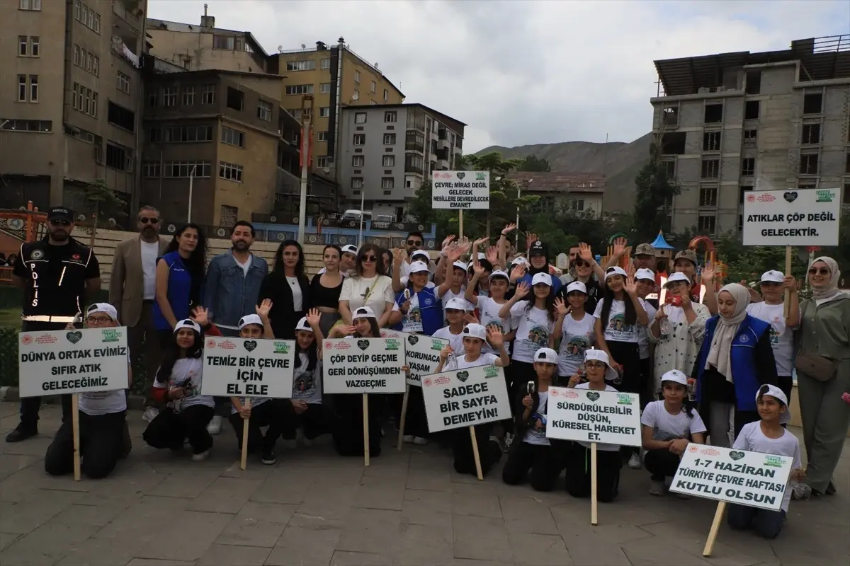 Hakkari'de Dünya Çevre Günü Etkinliği
