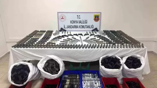 Beyşehir'de Silah Operasyonu: Çok Sayıda Malzeme Ele Geçirildi