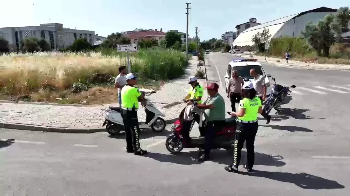 Gazipaşa'da Trafik Denetimi: 898 Bin TL Ceza