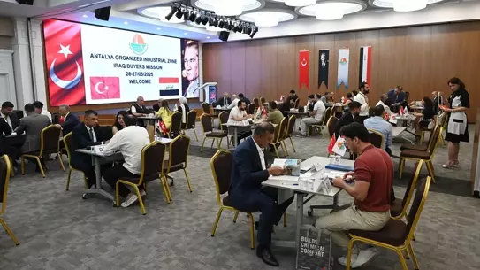 Irak Heyeti Antalya OSB'de Sanayi Görüşmeleri Gerçekleştirdi