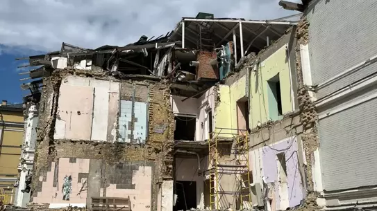 Kiev'deki Hastaneye Rus Füzesi Saldırısı