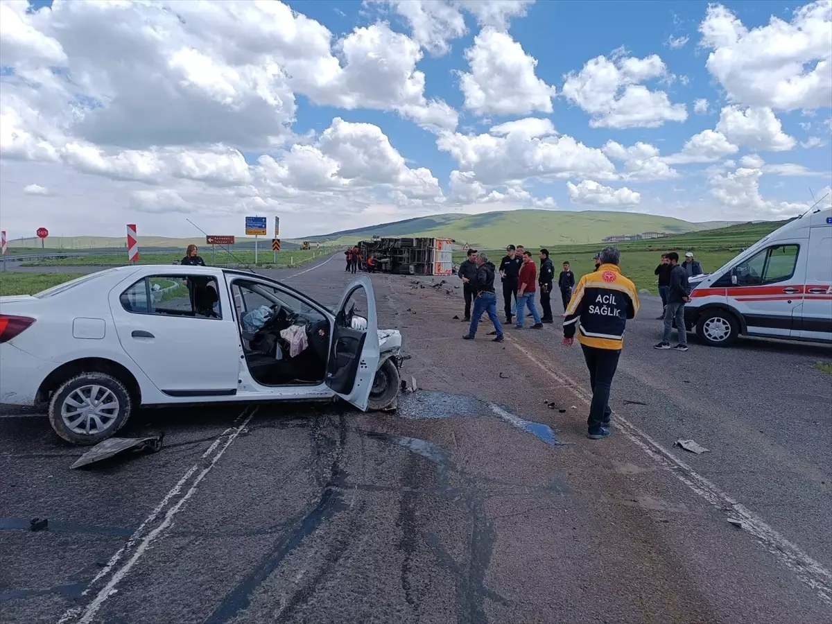 Ardahan'da Kaza: İki Yaralı