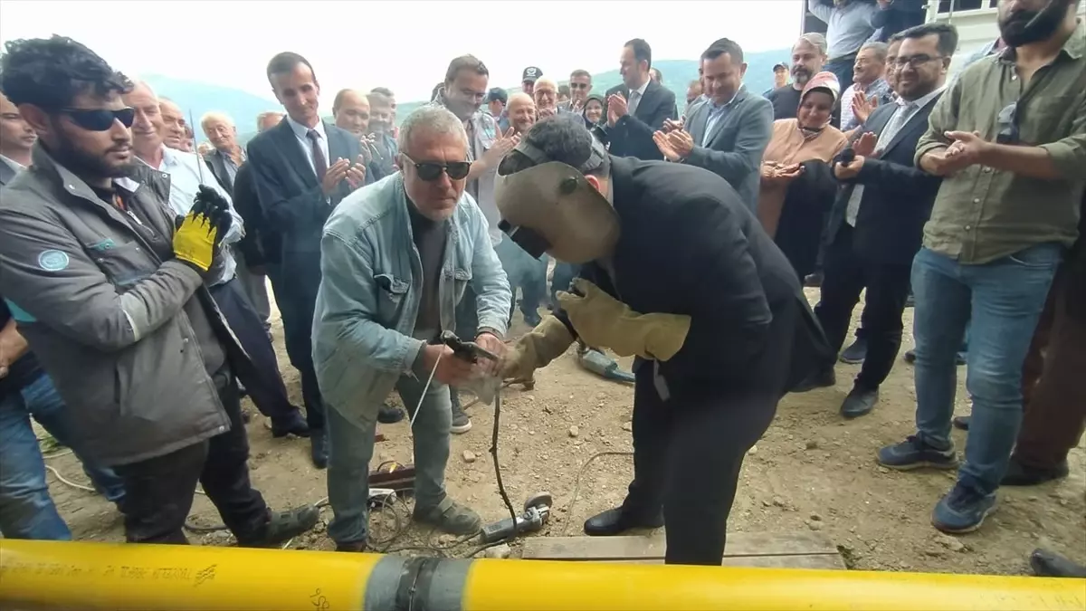 Dikmen'e Doğal Gaz Hattı Başlıyor