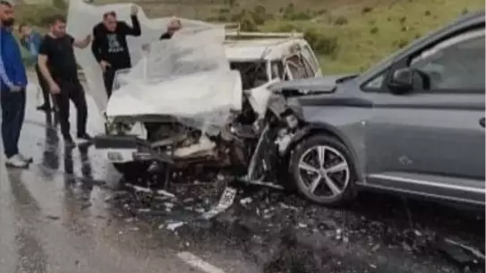 Çubuk'ta Trafik Kazası: 1 Ölü, 1 Yaralı