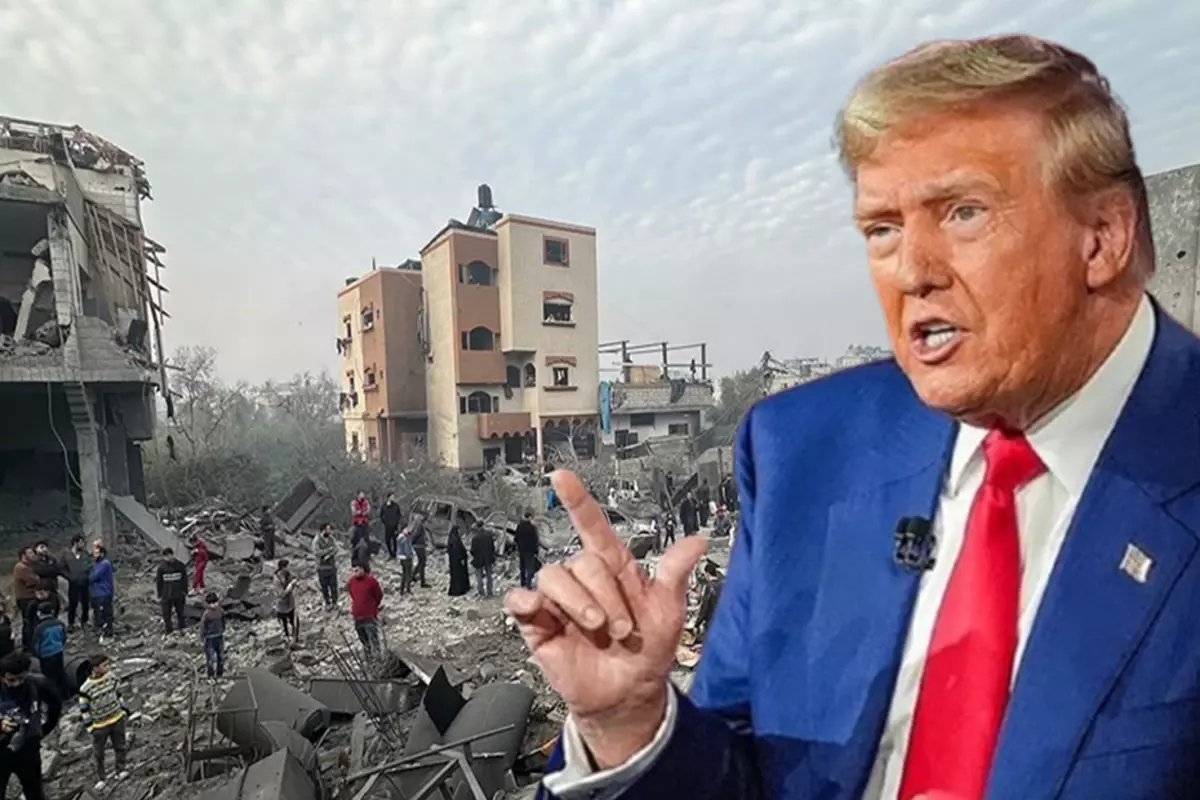 Trump'tan Gazze ve İran Açıklamaları