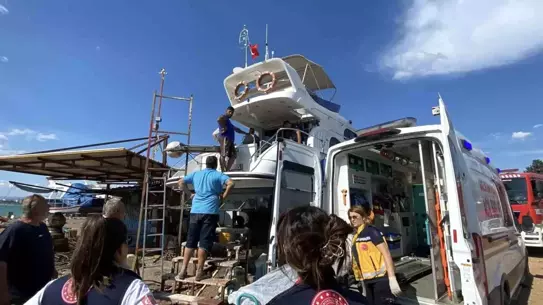 Ayvalık'ta Yatta Kaza: Bir Yaralı