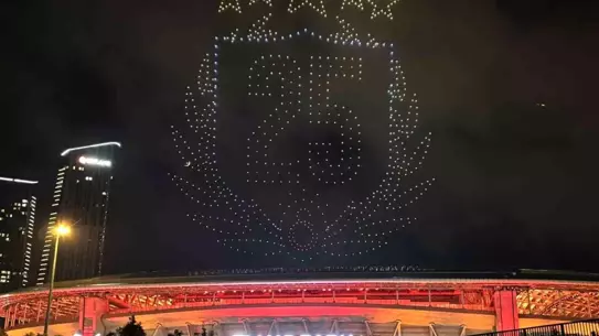 Galatasaray'dan Dronlu Kutlama