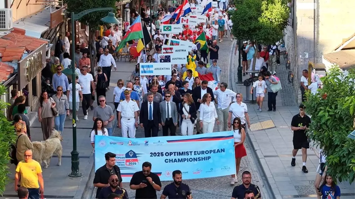 2025 Optimist Avrupa Şampiyonası Çeşme'de Başladı