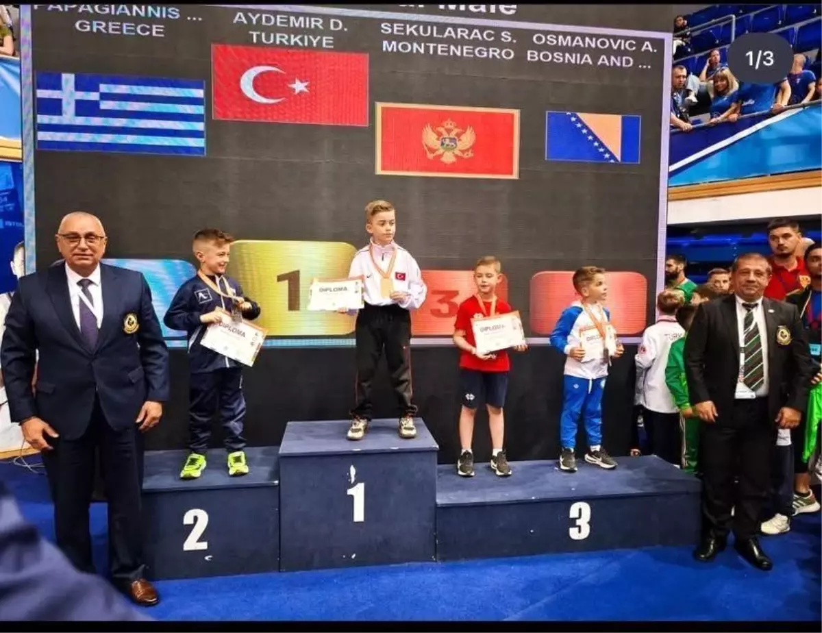 Deniz Aydemir Balkan Şampiyonu