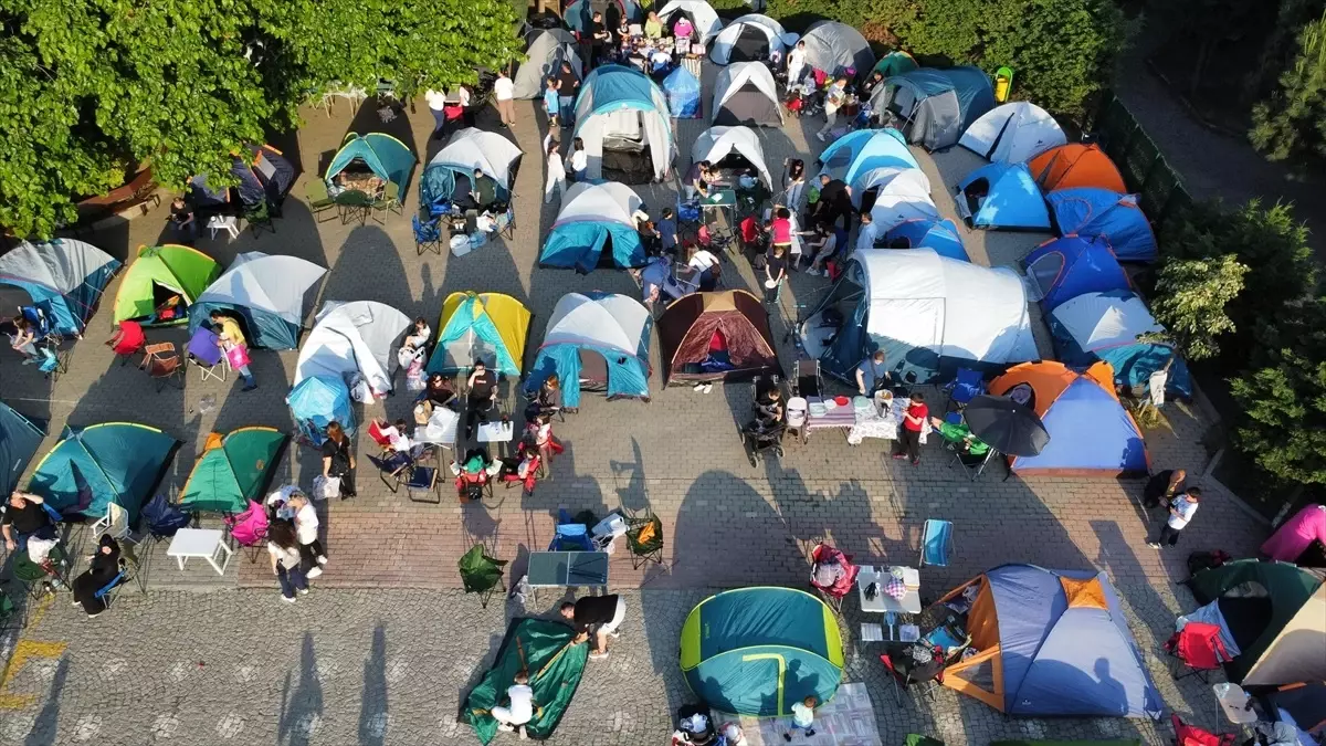 Bursa'da Geleneksel Çadır Kampı Etkinliği
