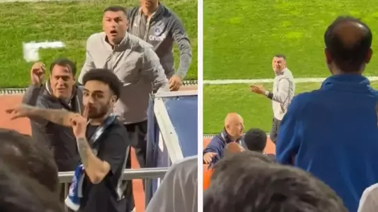 Burak Yılmaz kendi taraftarıyla tartıştı