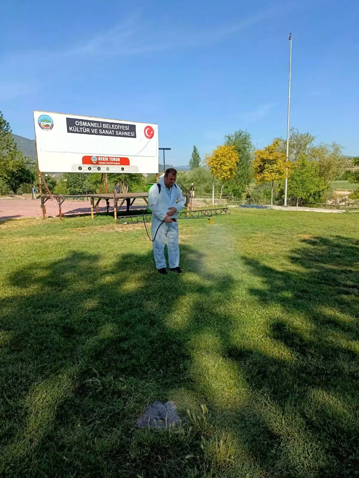 Osmaneli'de Haşere İlaçlama Çalışmaları Başladı