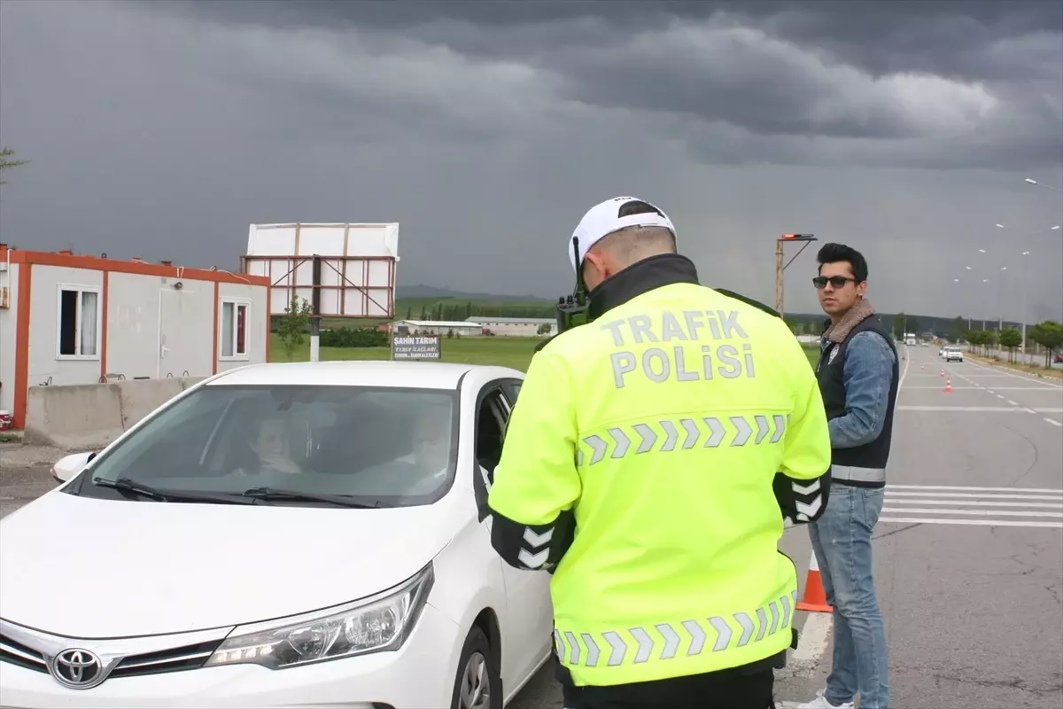 Şarkışla'da Kurban Bayramı Öncesi Trafik Denetimi